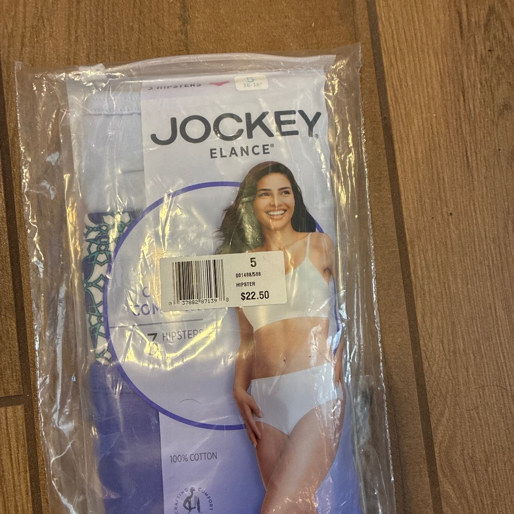 Jockey Elance cotton comfort hipsters NWT